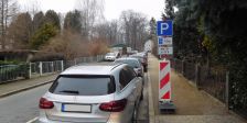 Angespannte Parkplatzsituation auf der Lessingstraße