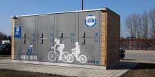 Neue Fahrradbox am Bahnhof