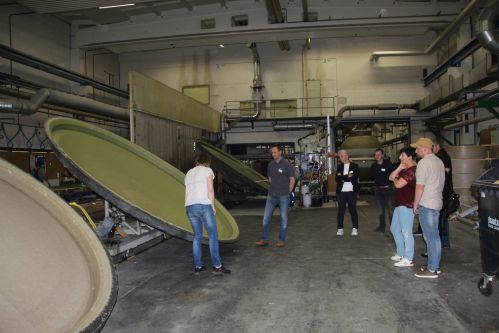 Führung durch die Produktion der Haase Tank GmbH