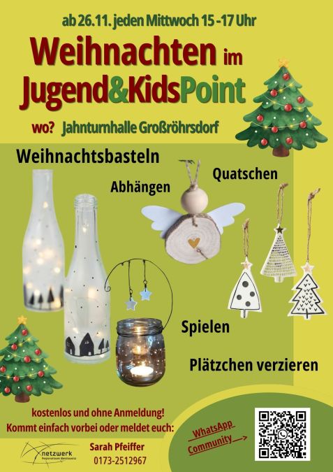 Weihnachten im Jugend & KidsPoint